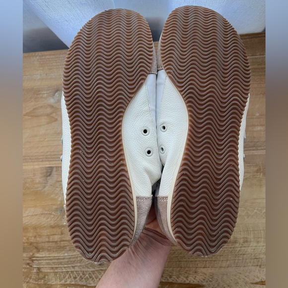 Tory Burch Vintage Double T Trainer in White Size 8 - Picture 7 of 12